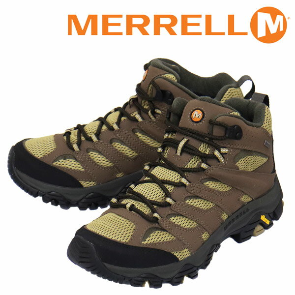 正規取扱店 MERRELL (メレル) J500255 MOAB 3 SYNTHETIC MID GORE-TEX モアブ シンセティック ミッド ゴアテックス シューズ KANGAROOxCOYOTE MRL111