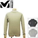 正規取扱店 MILLET (ミレー) MIV01905 WHOLE GMT WAFFLE WOOL CRW ホールガーメント ワッフル ウール クルー MI02...