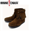 sale セール 正規取扱店 MINNETONKA(ミネトンカ) Hi Top Back Zip Boots(ハイトップバックジップブーツ) 293 DUSTY BROWN SUEDE レディース MT221