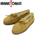 sale セール 正規取扱店 MINNETONKA(ミネトンカ) Pile Lined Hardsole(パイルボア付きハードソール) #3501 TAN レディース MT248