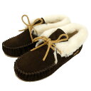 sale セール 正規取扱店 MINNETONKA(ミネトンカ) Sheepskin Piper Bootie(シープスキンパイパーブーティ) 42722 CHOCOLATE レディース MT370