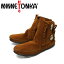 sale  谷Ź MINNETONKA(ߥͥȥ)Two Button Boot Hard Sole(ȥܥ֡ĥϡɥ)#442 BROWN ǥ MT093