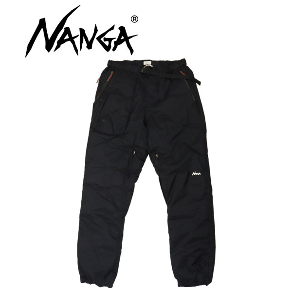 正規取扱店 NANGA (ナンガ) NW2341-1I301 AURORA DOWN PANTS メンズ オーロラ ダウンパンツ BLACK N023