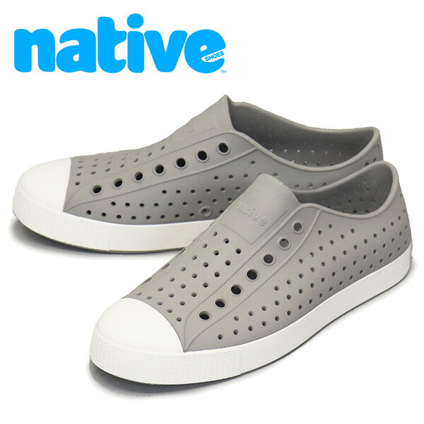 Rakuten - sale セール 正規取扱店 native shoes (ネイティブシューズ) 11100100 JEFFERSON ジェファーソン シューズ 1501 PIGEON GREY/SELL WHITE NV002