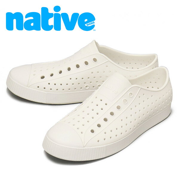 K戵X native shoes (lCeBuV[Y) 11100100 JEFFERSON WFt@[\ V[Y 1999 SELL WHITE/SELL WHITE NV003