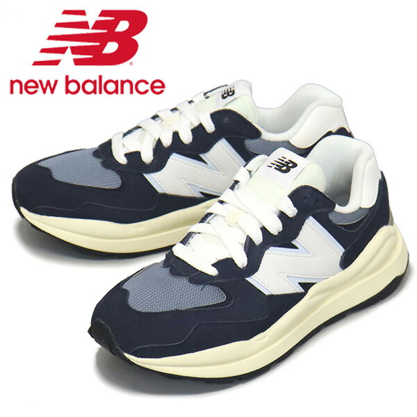 K戵X new balance (j[oX) M5740 CD Xj[J[ NAVY NB909