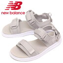 ニューバランス スポーツサンダル メンズ 正規取扱店 new balance (ニューバランス) SDL600 LC サンダル LIGHT GRAY NB638