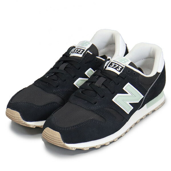 正規取扱店 new balance (ニューバランス) WL373 XB2 レディーススニーカー BLACK/BLUE NB021