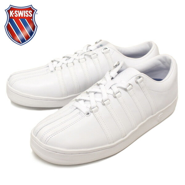 ケースイス スニーカー メンズ 正規取扱店 K-SWISS (ケースイス) CLASSIC 88 (クラシック) スニーカー 2KSU-088　WHITE KS001