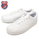 正規取扱店 K-SWISS (ケースイス) CLASSIC 88 (クラシック) スニーカー WHITE/WHISPER WHITE KS001