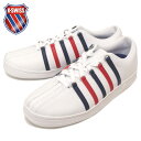 正規取扱店 K-SWISS (ケースイス) CLASSIC 88 (クラシック) スニーカー 2KSU-088 WHITE/BLUE/RED KS003