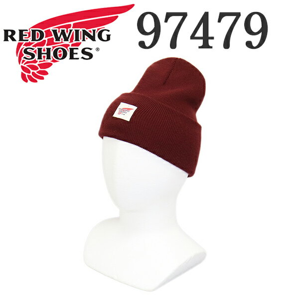 Rakuten - 正規取扱店 REDWING (レッドウィング) 97479 Logo Knit Beanie Hat ロゴニットビーニーハット バーガンディー