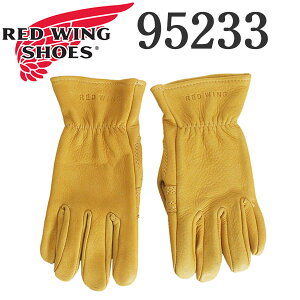 谷Ź 2020ǯ  REDWING (åɥ) 95233 Leather Gloves 쥶 Unlined Yellow Buckskin ΢̵  