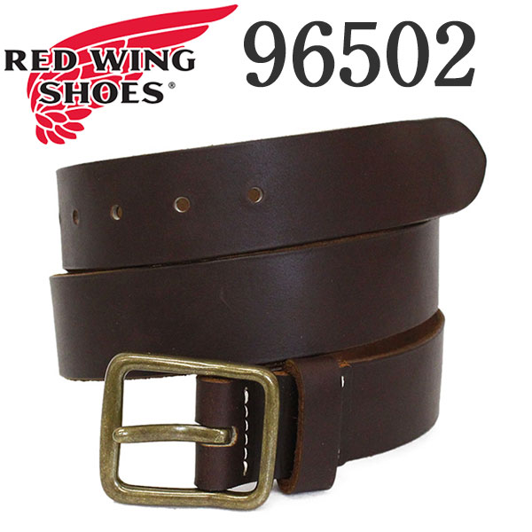 正規取扱店 2020年 新作 REDWING (レッドウィング) 96502 Leather Belt レザーベルト 38mm Amber Pioneer