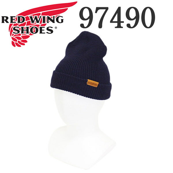 正規取扱店 REDWING (レッドウィング) 97490 Merino Wool Knit Hat メリノウール ニットハット Navy ネイビー