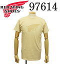 正規取扱店 REDWING (レッドウィング) 97614 Classic Logo T-Shirt クラシックロゴTシャツ 半袖 ベージュ