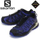 正規取扱店 Salomon (サロモン) L47270300 XA PRO 3D V9 GORE-TEX トレイルランニングシューズ BLUE PRINT / SURF THE WEB / LAPIS BLUE SL042