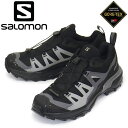 正規取扱店 Salomon (サロモン) L47453200 X ULTRA 360 GORE-TEX ハイキングシューズ Black x Magnet x Quiet Shade SL035