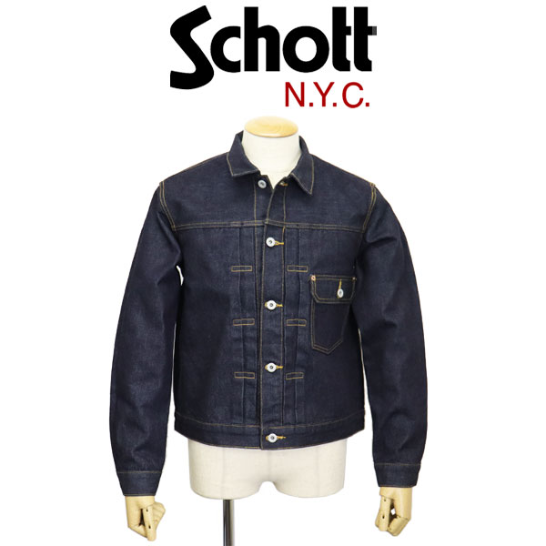 Rakuten - 正規取扱店 Schott (ショット) 5952004 LOT. 961J FP G-JKT ファイアプルーフ デニムジャケット 367INDIGO