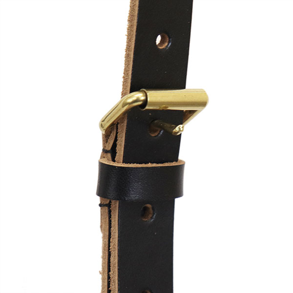 正規取扱店 Schott(ショット) 4970034 LEATHER SUSPENDER レザーサスペンダー 日本製 010BLACK