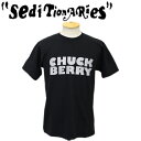 正規取扱店 SEDITIONARIES by 666 (セディショナリーズ) CHUCK BERRRY (チャックベリー) Tシャツ ブラックxシルバーラメ STO082