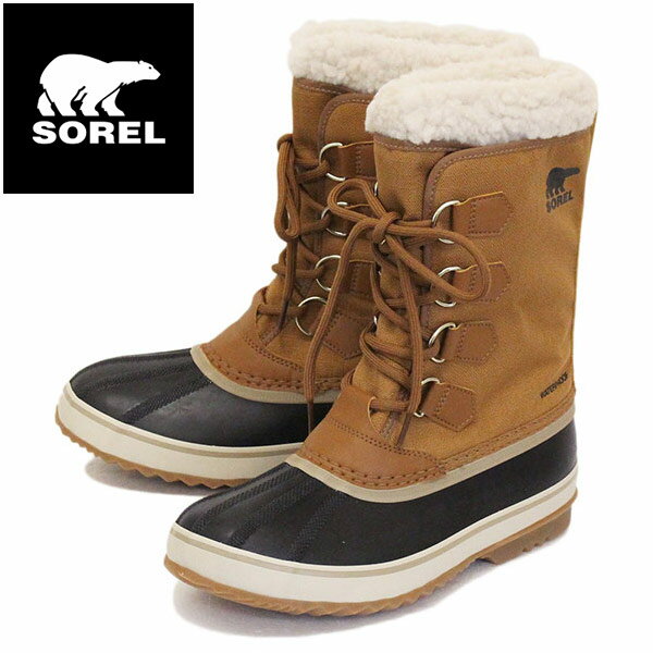 K戵X SOREL (\) NM3487 1964 PAC NYLON 1964pbNiC Y Xm[u[c 224 CAMEL BROWN/BLACK SRL010