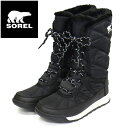 正規取扱店 SOREL (ソレル) WMS NL5163 ウィットニー2プラス トールレース ウォータープルーフ レディースブーツ 010BLACK SRL133