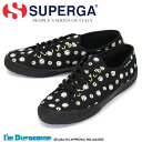 【Fashion THE SALE】 正規取扱店 SUPERGA (スペルガ) ドラえもん 2725 I'm Doraemon S4138EW キャンバス スニーカー BLACK-YELLOW SPG049