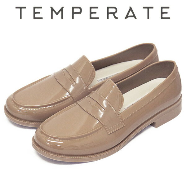 正規取扱店 TEMPERATE (テンパレイト) LLOYD レインローファー レインシューズ TAUPE TMP008