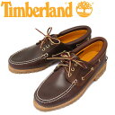 正規取扱店 Timberland (ティンバーランド) 30003 Authentics 3Eye Classic Lug (オーセンティクス スリーアイ クラシック ラグ) ブラウン プルアップル TB010