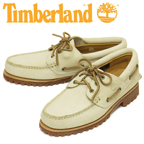 正規取扱店 Timberland (ティンバーランド) A2PDQ-EN7 3 EYE CLASSIC 3アイクラシック ボートシューズ Beige TB635