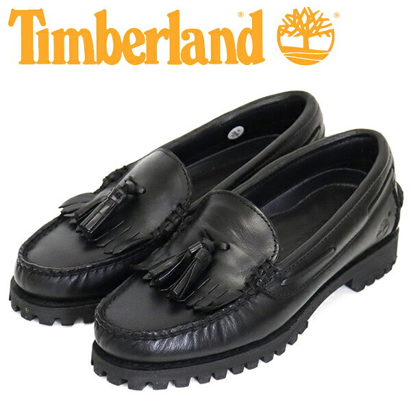 正規取扱店 Timberland (ティンバーランド) A2Q21-W02 WM PREMIUM TASSEL LOAFER オーセンティック ローファー レディース Black TB669