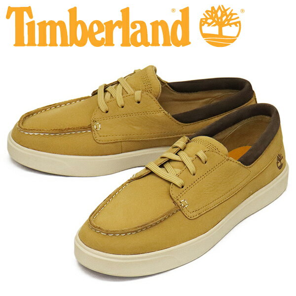 正規取扱店 Timberland (ティンバーランド) A6C92-EN3 EMERSON BOAT エマソンボートシューズ Beige TB644