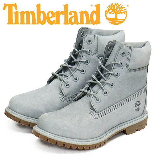 ティンバーランド 正規取扱店 Timberland (ティンバーランド) A4326 50th Anniversary 6in PREM WP BT 6インチプレミアムウォータープルーフブーツ レディース Lt.Grey TB437