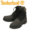 正規取扱店 Timberland (ティンバーランド) A5QUC 6in RUBBER TOE REMIX 6インチラバートゥウォータープルーフブーツ Black TB476