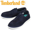 正規取扱店 Timberland (ティンバーランド) A5RDC NEWMARKET II ニューマーケットII ボートシューズ Navy TB409