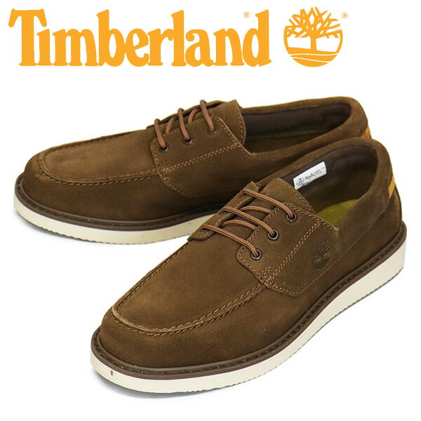 K戵X Timberland (eBo[h) A5RDC NEWMARKET II j[}[PbgII {[gV[Y Dark Brown TB410