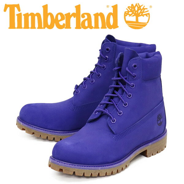 ティンバーランド 正規取扱店 Timberland (ティンバーランド) A5VE9 50th Anniversary 6in PREM WP BT 6インチプレミアムウォータープルーフブーツ Blue TB440