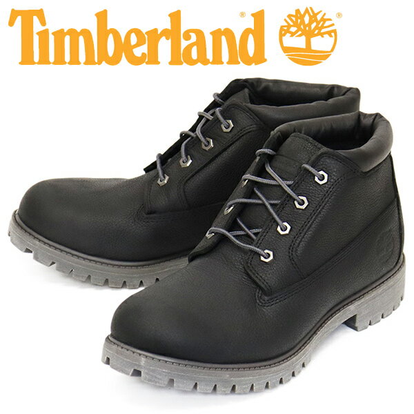 正規取扱店 Timberland (ティンバーランド) A6DVD-EL2 NELSON PREMIUM CHUKKA WP ネルソンプレミアムチャッカウォータープルーフ Black TB616