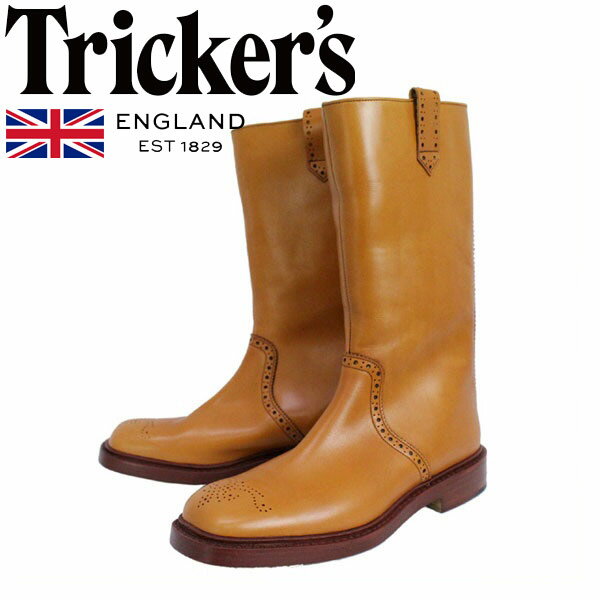 正規取扱店 Tricker's トリッカーズ 6672M COUNTRY HIGH WEG BROGUN(カントリーハイウェッジブローグ) エイコンアンティーク TK007