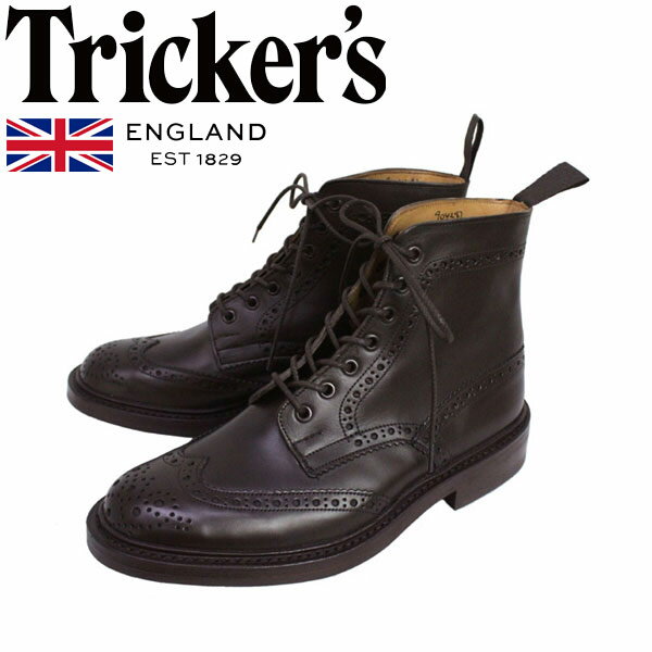 K戵X Tricker's gbJ[Y 2508M COUNTRY BROGUE(Jg[u[O) _CiCg\[ GXvb\o[jbV TK023