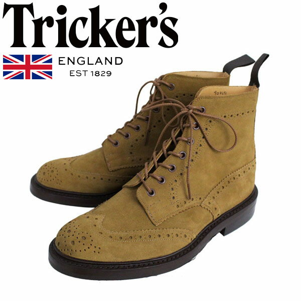 K戵X Tricker's gbJ[Y 2508M COUNTRY BROGUE(Jg[u[O) _CiCg\[ }bJWkXXG[h TK027