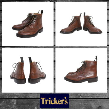 正規取扱店 Tricker's トリッカーズ 2508M COUNTRY BROGUE(カントリーブローグ) ダイナイトソール ビーチナットアンティーク TK026