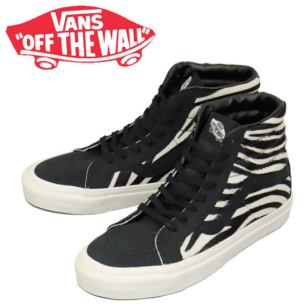 K戵X VANS (@Y oY) VN0A38GF4ZD Sk8-Hi 38 Dx XP[gnC Xj[J[ (Anaheim Factory) Black/Zebra VN398