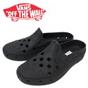 K戵X VANS (@Y oY) VN0005V8BLK Slip-On Mule Trk Xb| Xj[J[ Black VN510