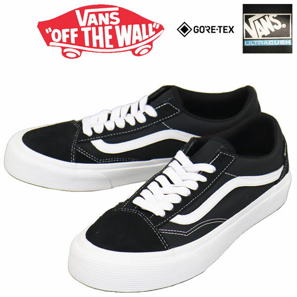 正規取扱店 VANS (ヴァンズ バンズ) VN0009QGBPB Old Skool Gore-Tex オールドスクール ゴアテックス スニーカー Blackb x True White VN598