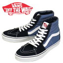 正規取扱店 VANS (ヴァンズ バンズ) VN000D5INVY Ua Sk8-Hi スケートハイ スニーカー Navy VN535