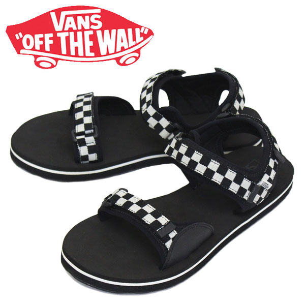 K戵X VANS (@Y oY) VN0A4U235GX Tri-Lock gCbN T_ (Checkerboard) Black/White VN355