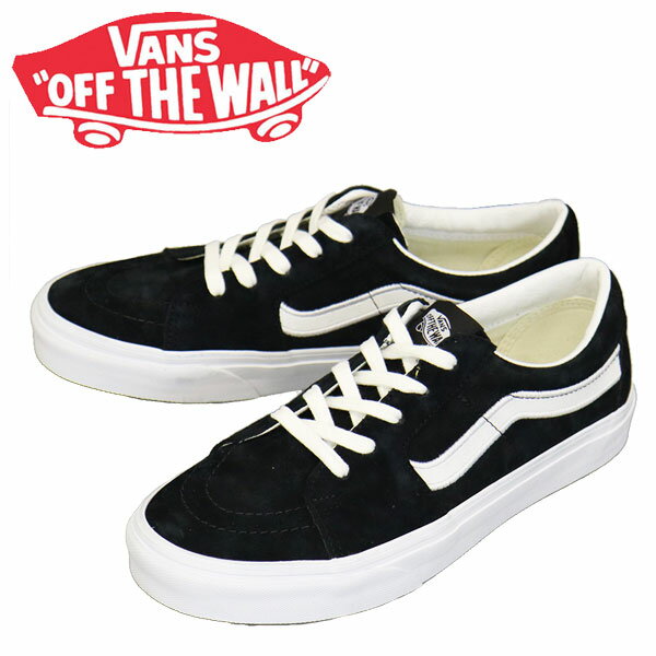 正規取扱店 VANS (ヴァンズ バンズ) VN0A4UUKB7S Sk8-Low スケートロー スニーカー (Vintage Sport) Black x True White VN419