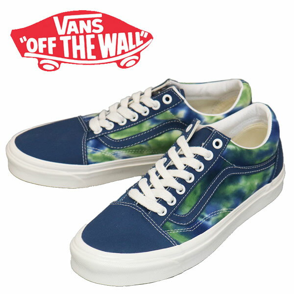 正規取扱店 VANS (ヴァンズ バンズ) VN0A54F3AVY Old Skool 36 Dx オールドスクール スニーカー (Anaheim Factory) Eco x Tie Dye VN444